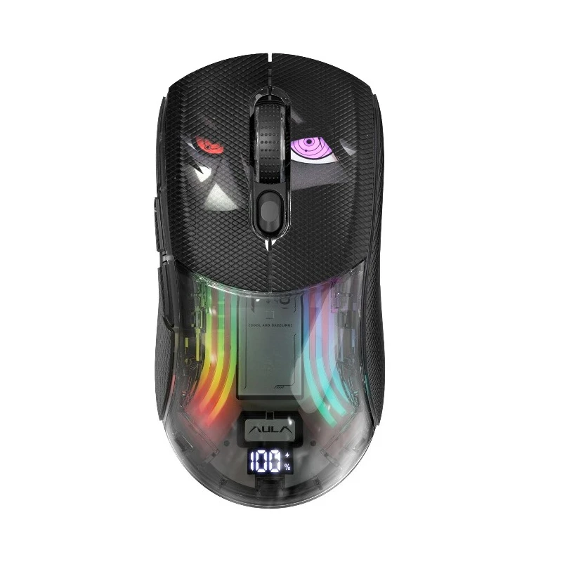

SC630PRO wireless three-mode bluetooth transparent mouse desktop notebook game with charging base