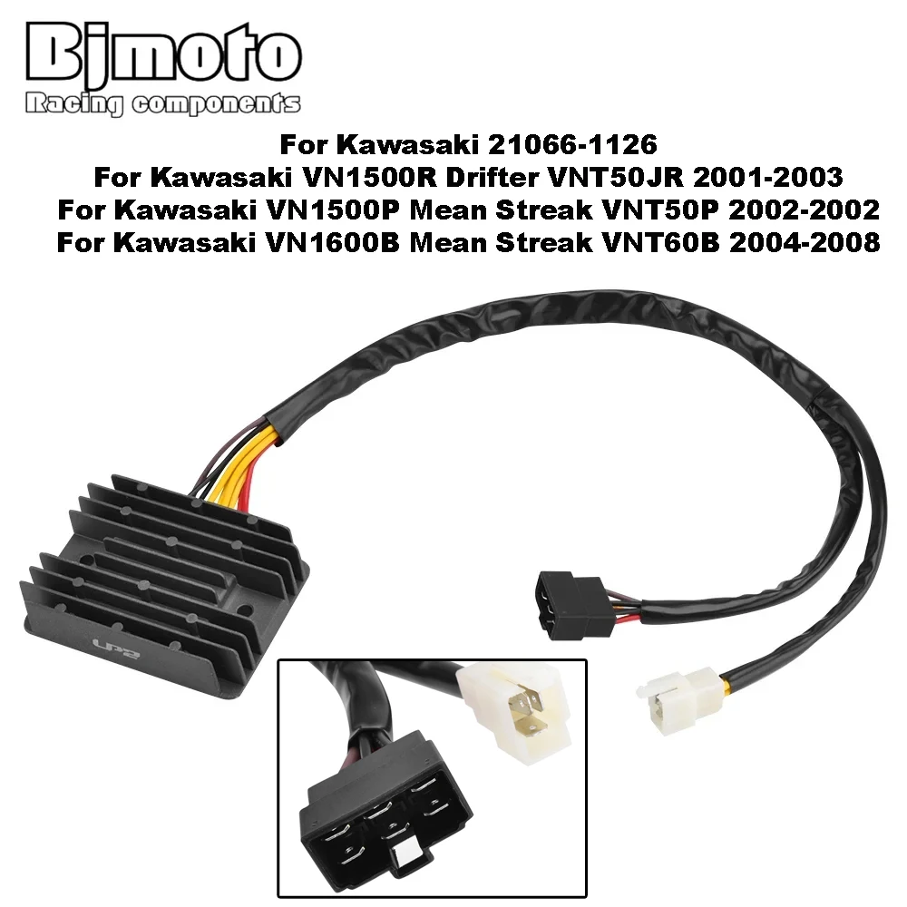 Motorcycle Rectifier For Kawasaki NINJA ZX-6R VN1500R Drifter VNT50JR VN1600B for Buell S1 Lightning S2 Thunderbolt M2 Cyclone