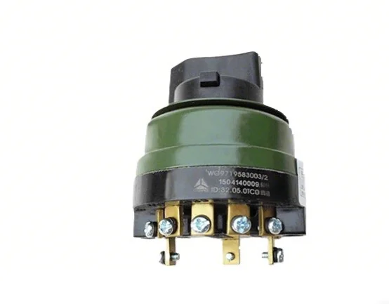 New durable, long-lasting, low-cost metal blackout light switch WG9719583003 is suitable for Sinotruk Howo truck standard size