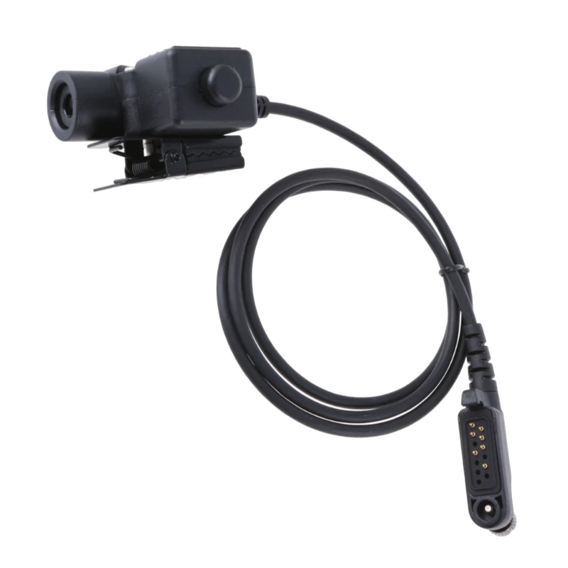 U94 PTT-kabelstekker 2-pins plug Headsets-adapterkabel voor HP785 HP705 HP685-radio