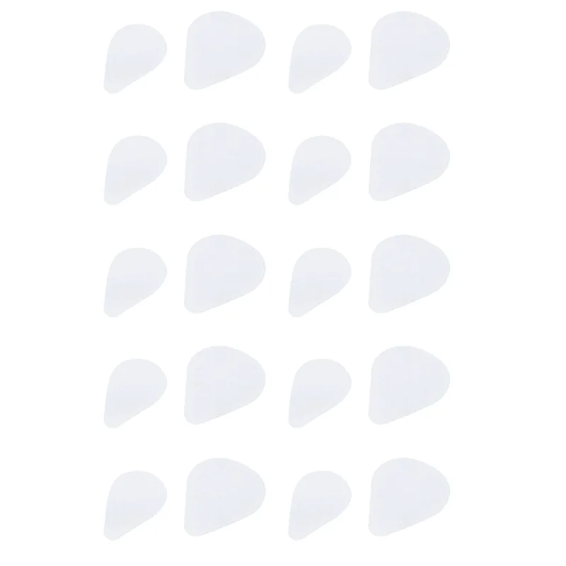 A99I-Fluit antislipstickers Grote en kleine siliconen gripversterkers voor optimale pasvorm Essentiële flutaccessoires