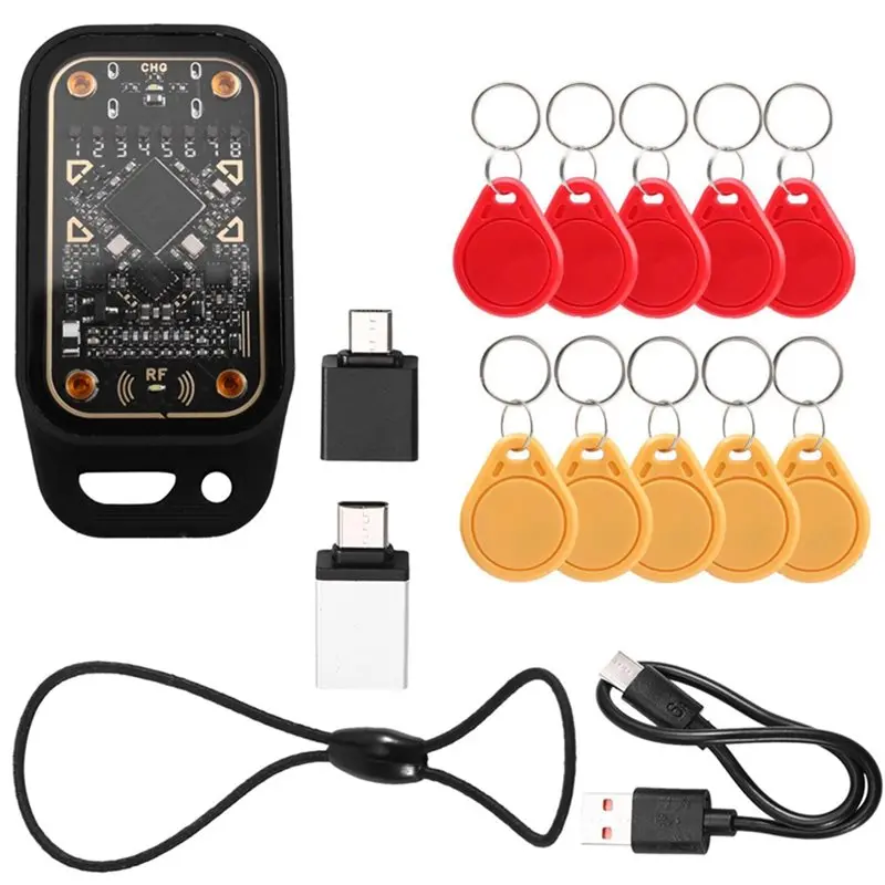 

[LXYA68Z!] Chameleon V3.0 125Khz 13.56Mhz RFID Smart Chip Emulator Copier Reader Writer ID IC Card Tag Copyer Key Card Clone