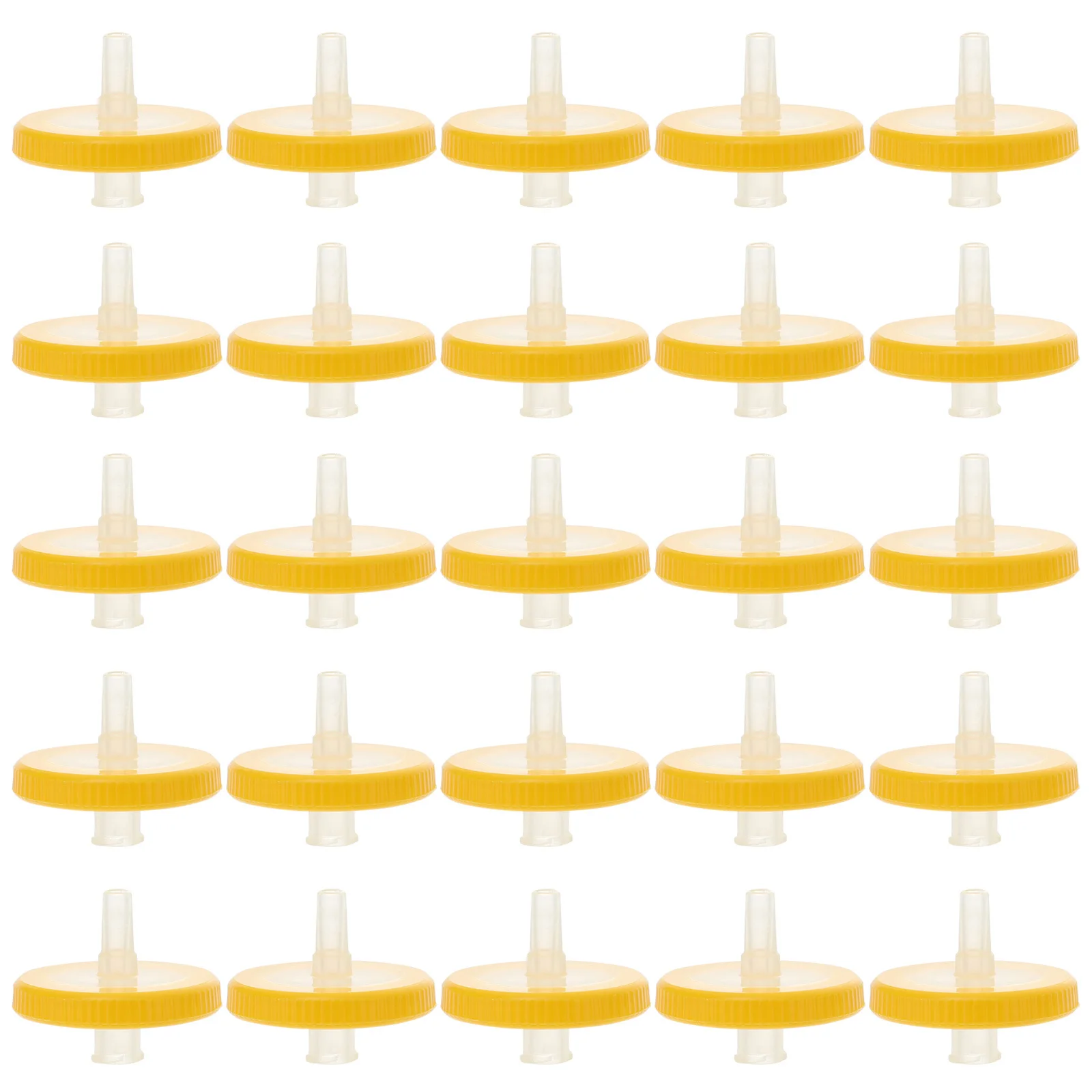 

25Pcs Syringe Filtration Device Membrane Needle Durable Plastic Filter for Chemical Semiconductor Beverage