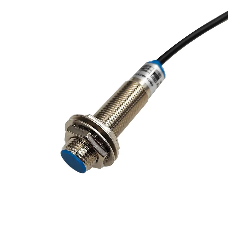 15PCS M12Shielded proximity switch waterproof embedded inductive sensor switchDC6-36V NPN PNP NO NCmetal detection2mm 1.2M wire