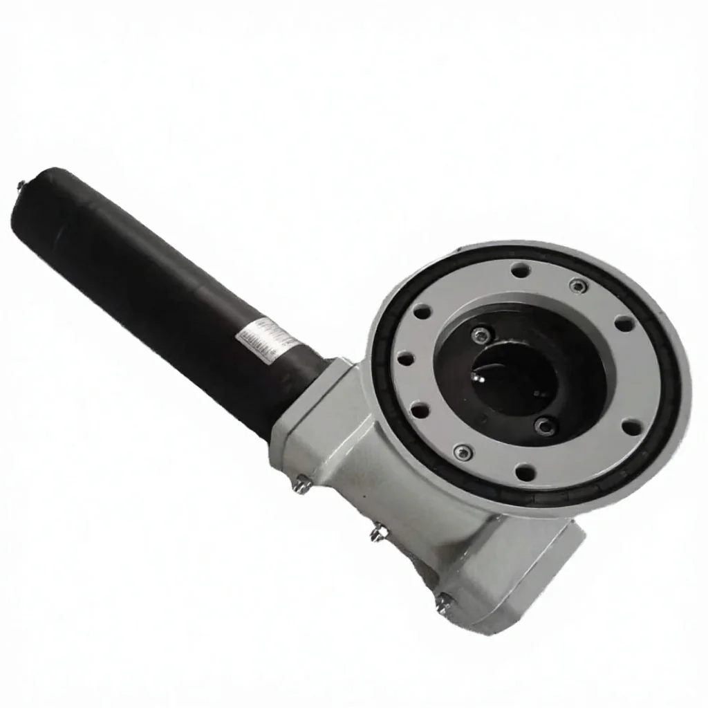 Big Size Single Worm Enclosed Housing Slewing Drive SE7 with 12V/24V Motor 7 Inch