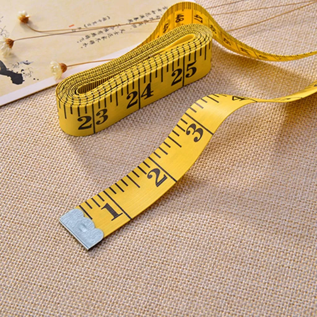 

3M Soft Flat Sewing Tailor Tape Measure Centimeter Portable Body Height Metric Scale Measuring Meter Waist Circumference 2PCS
