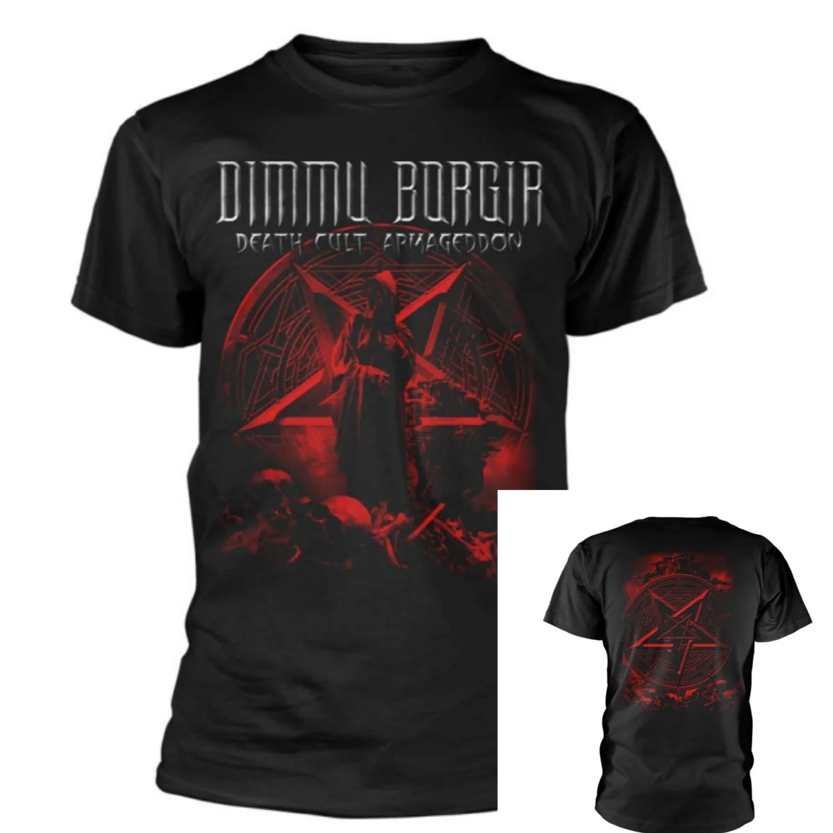 DIMMU BORGIR Tridentium Band T-Shirt Cotton Graphic Tee Men Women Summer Streetwear