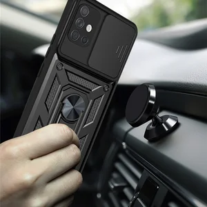 Rüstungskoffer Stoßdicht für Samsung Galaxy A11 A31 A51 A71 M11 M51 A21S Auto Magnetischer Ring -Druckkamera -Schutzabdeckung 8 Hauptverkaufsabdeckung Samsung A21S - №4