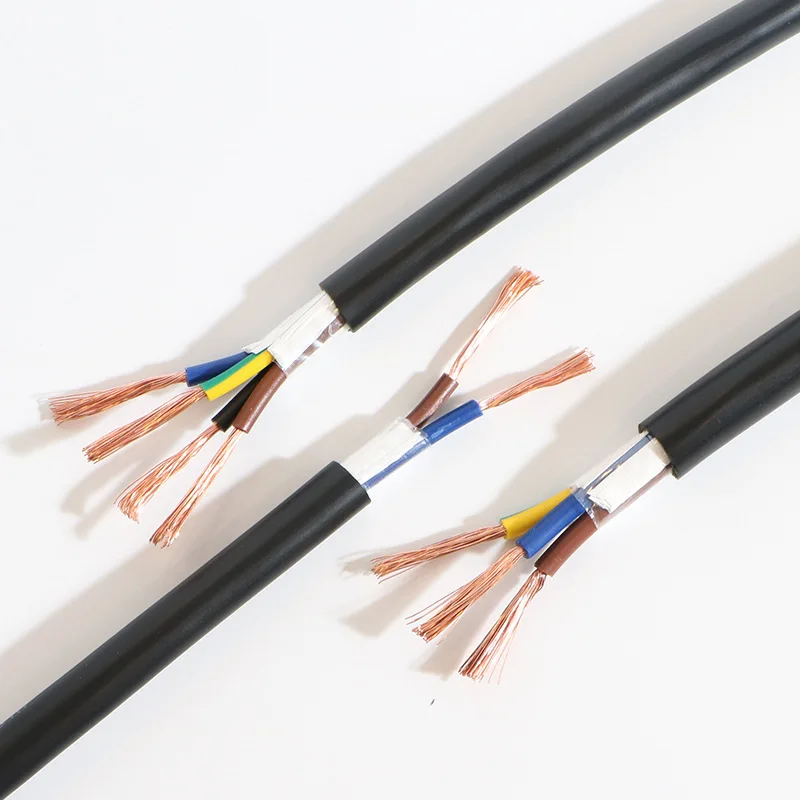 

RVV multi-strand copper core soft wire 2-core/3-core 0.5 square flame retardant temperature-resistant 70-degree signal power