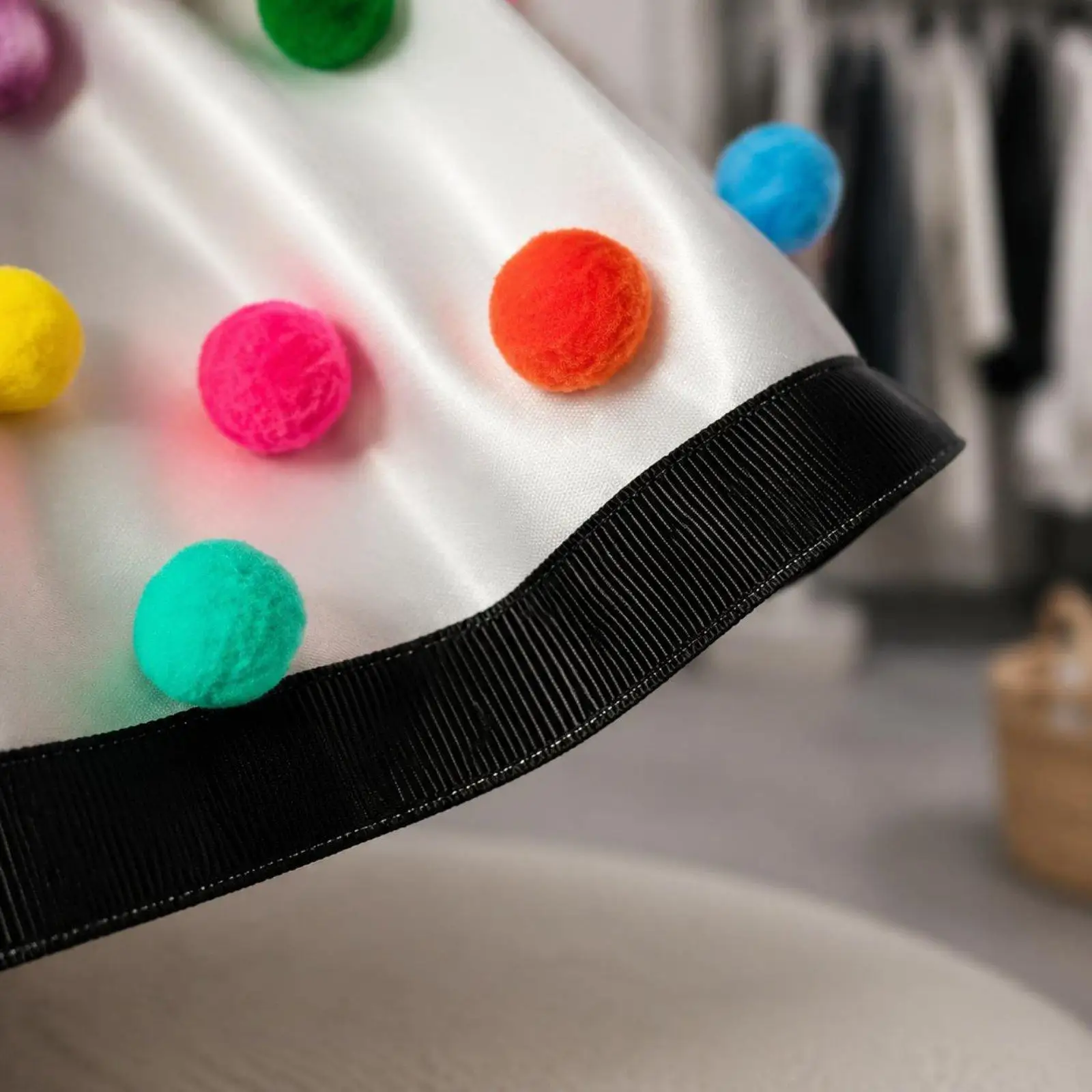 Picture 3: Clown Neck Ruff Stage Performance Costume Accessory Comfortable Wear