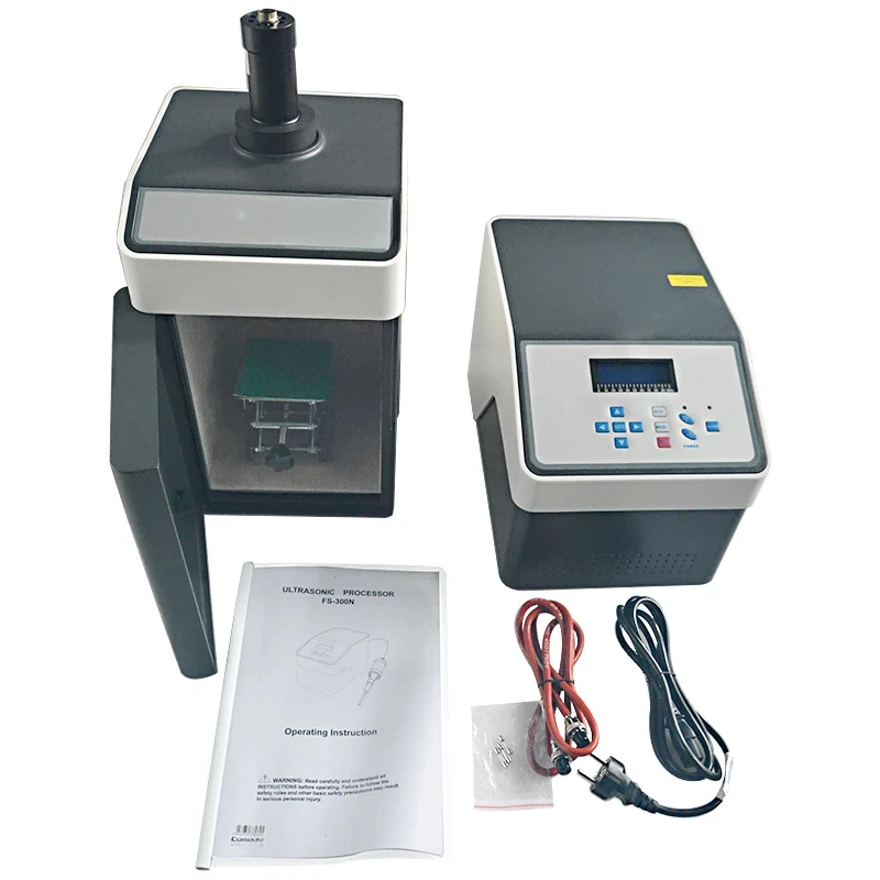 600 W Ultrasonic Homogenizer Sonicator Processor Ultrasonicator Cell Disruptor Mixer CE ISO 20KHZ 20ml-600ml FS-600N