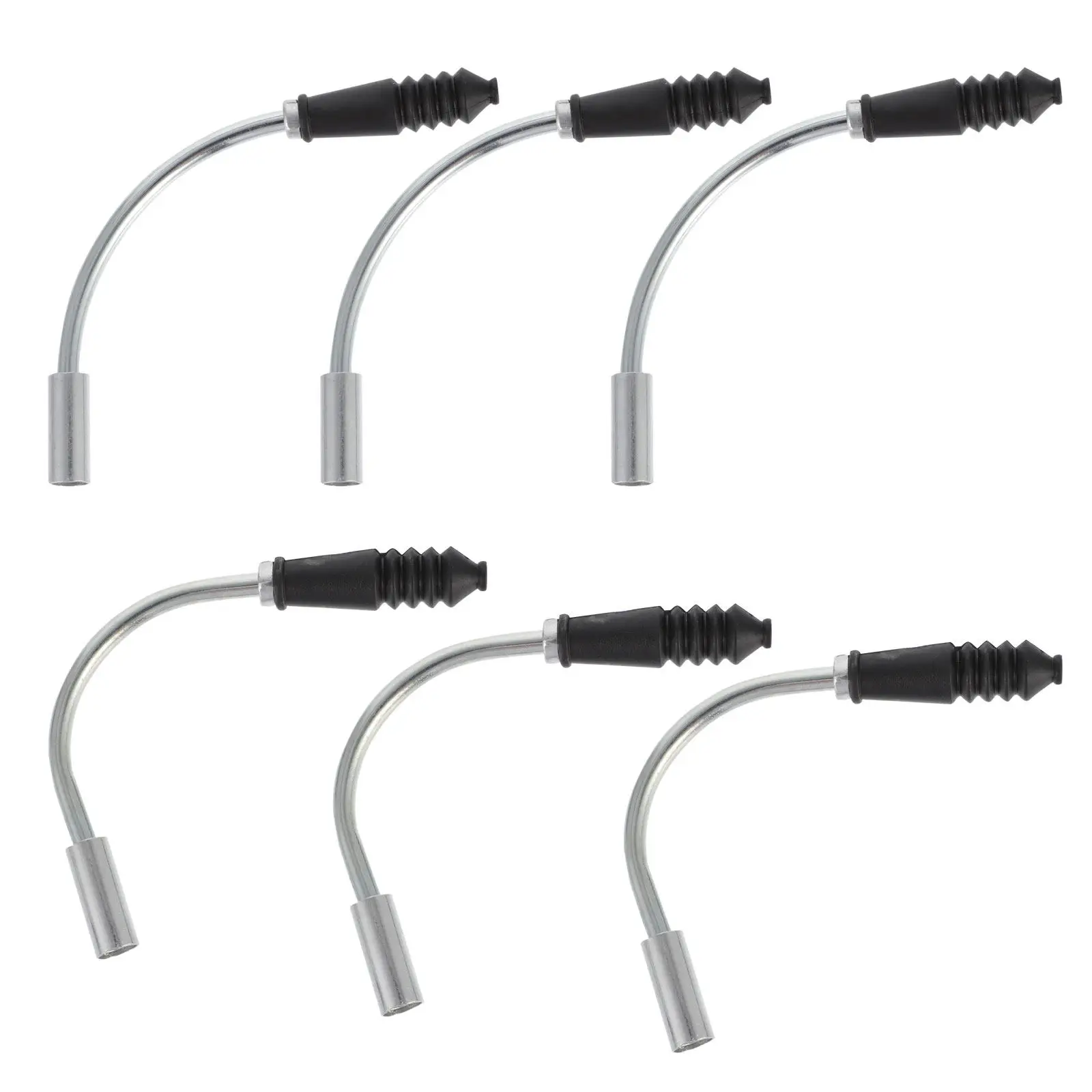 

15Sets Bike Noodle Boot Guide Bend Tube Kit Sturdy Anti Aging Resilient Sensitive Smooth Comfortable Fit Most