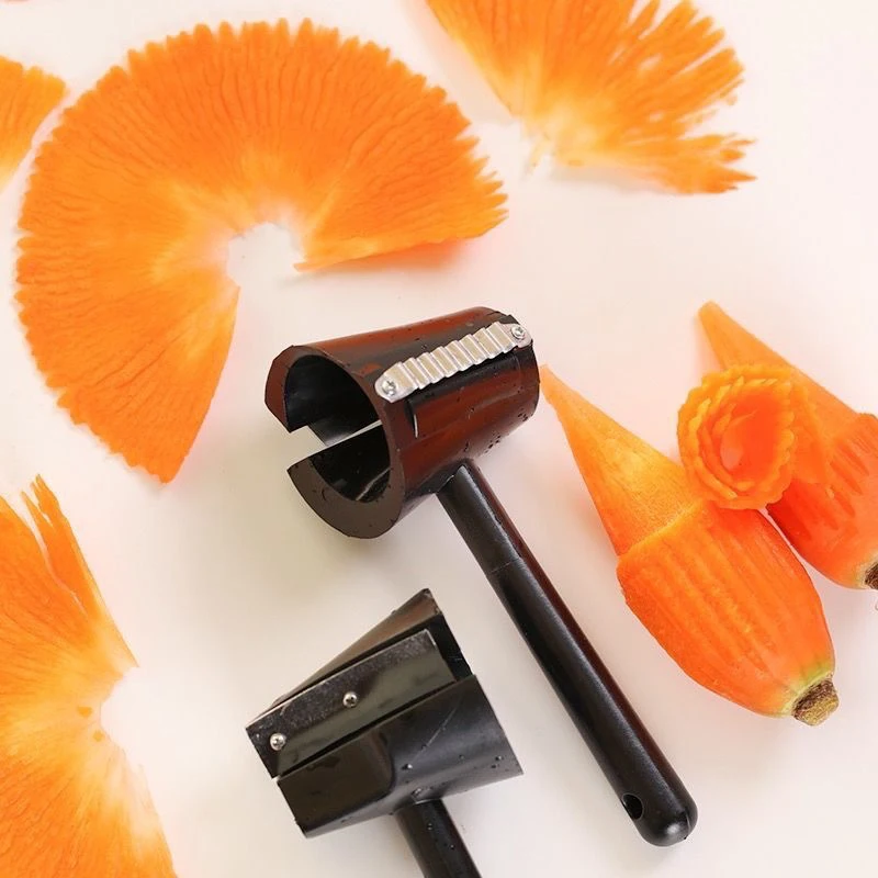 1Pc Spiral Cutter Carrot Radish Potato Slicer Fruits Peeler Carving Flower Device Kitchen Vegetable Cutter Slicer Tool