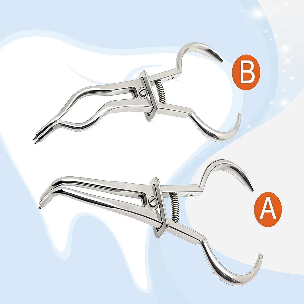 Stainless Steel Dental Separating Pliers for Rubber Dam Clamps, Matrix Systems, and Endodontic Restorative Procedures