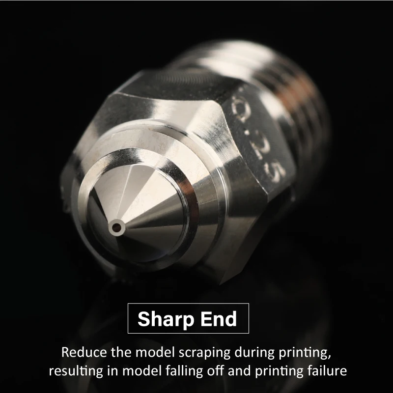 Mellow Ender 3 S1 Plated Copper Nozzle Precise Printing Compatible With High Temperature Eneder 3 3D Printer Accessories