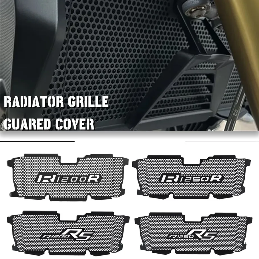 

R1250RS Radiator Guard Motocycle Accessories For BMW R1200R R1200RS R1250R Grille Protector Grill Shield Cover 2015 - 2025 2024