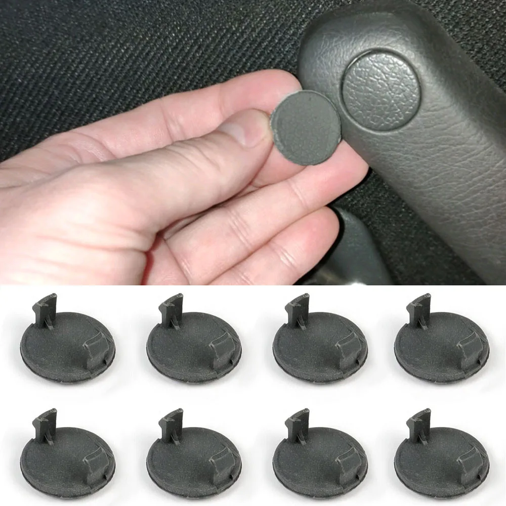 

8Pcs Car Inner Door Grab Handle Screw Caps Cover Plugs MB777725 MB777731 for Mitsubishi PAJERO SHOGUN MK2 V31 V33 V43 1990-2000