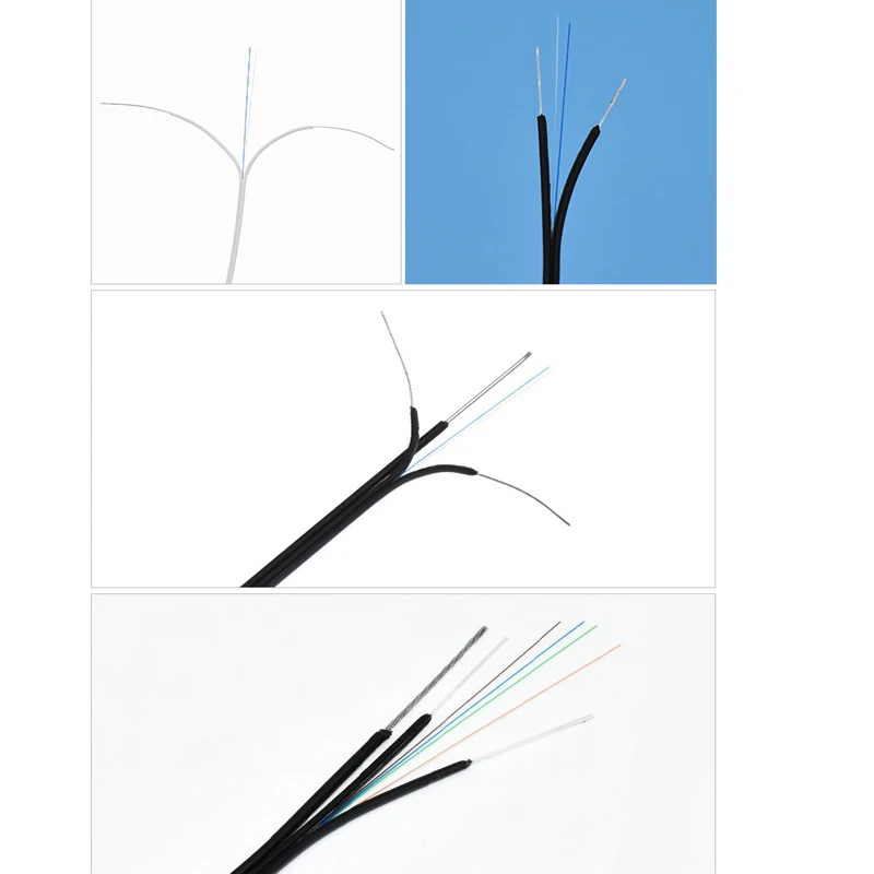 Imagem -04 - Ftth Fiber Optical Cabo 100m 1km Alta Qualidade G657a2