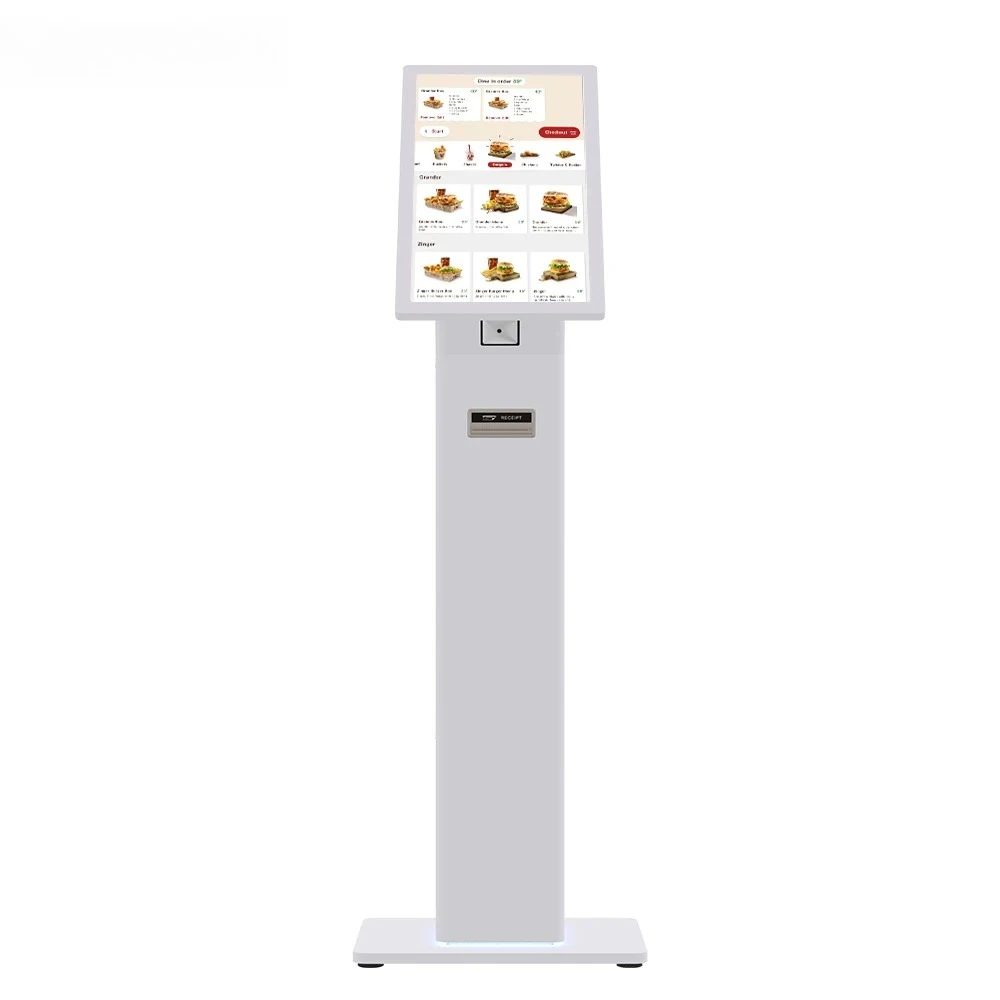 

18.5 Inch Self-Service Ordering & Payment Kiosk with Barcode Scanner for McDonald's/ /Restaurant Functions with SDK