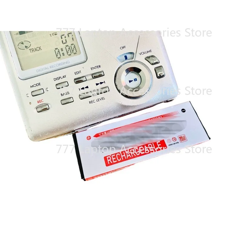 1Pcs Rechargeable Battery T51BT S31 For SHARP MD-MT821 MT831 MD-ST521 ST531 ST501   Does not include a portable audio player