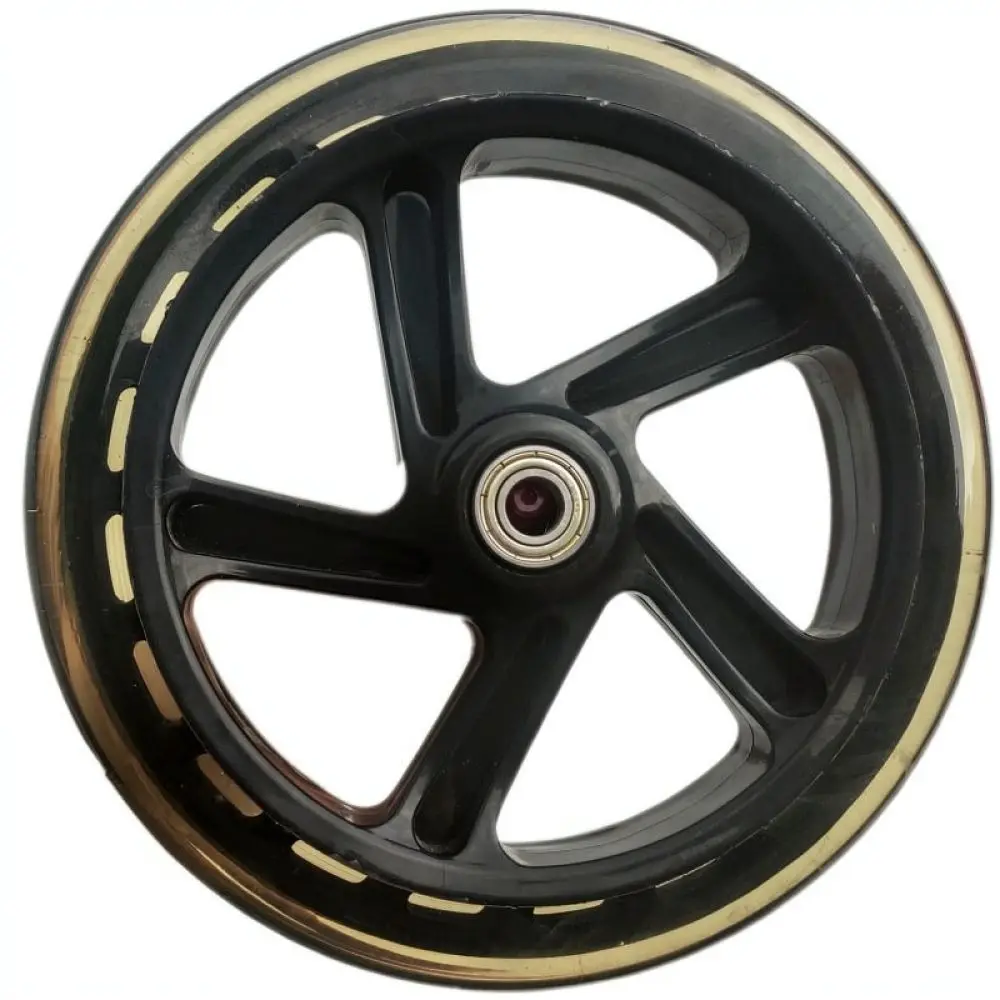 High Performance PU Replacement Wheels For Scooter Stroller Roller Skates Silent Shockproof Smooth Glide Outdoor Sport Gear