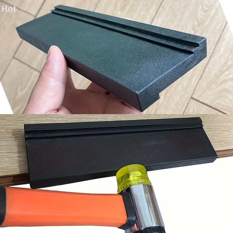 Z-Shaped DIY Wooden Flooring Installation Kit - 1pcs Non-Electric Plastic Tapping Block For Home Improvement