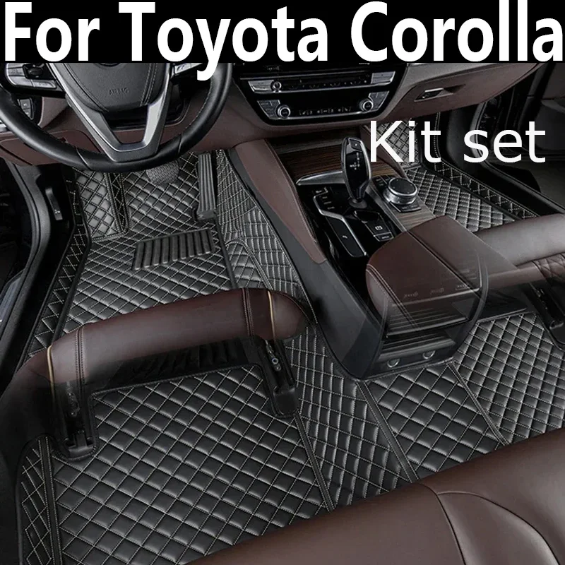 

Автомобильные коврики для Toyota Corolla Cross 2022, изготовленные на заказ автомобильные подушечки для ног, автомобильный ковер, аксессуары для интерьера 0601