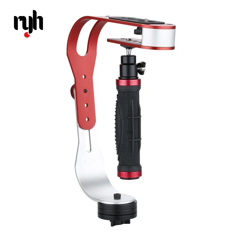 Video Cầm Tay Ổn Định Cho Gopro Camera & QUAY PHIM Với Điện Thoại Và 1/4 \ Chân Máy, Bộ Chuyển Đổi