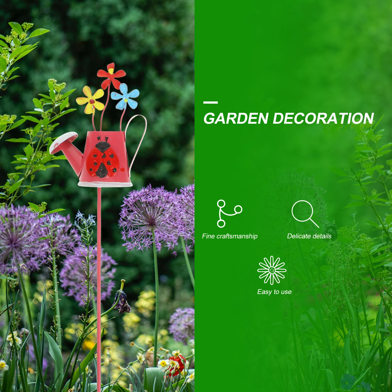 

Creative Metal Decorative Flowerpot Ornaments Lawn Spring Plant For Potted Plants Bonsai Pot Decor Party Yard Decorations