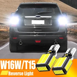 2pcs LED Backup Light Blub Reverse Lamp W16W T15 921 Canbus For Ford Puma Edge Flex S-Max Taurus Fusion Galaxy Escape Kuga 2