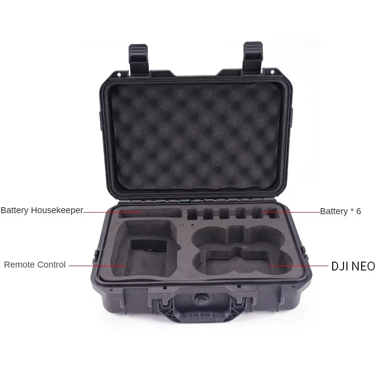 Suitable for DJI NEO Drone Set Explosion-proof Box, Waterproof, Shockproof, and Drop Resistant Portable Protective Box Bag Case