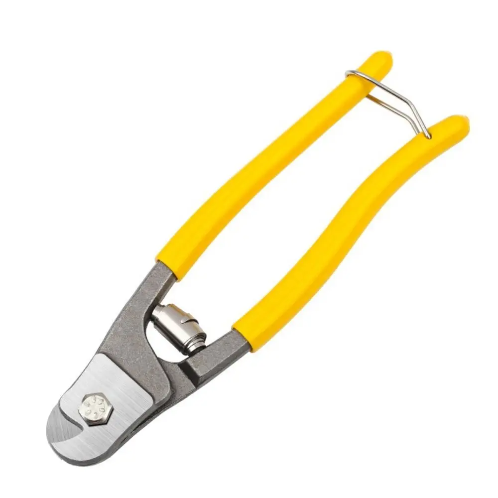 Large Opening Fish Mouth Wire Cutters Waterproof Insulated Bike Wire Pliers Non-slip Household Wire Stripper Manual Pliers Tool