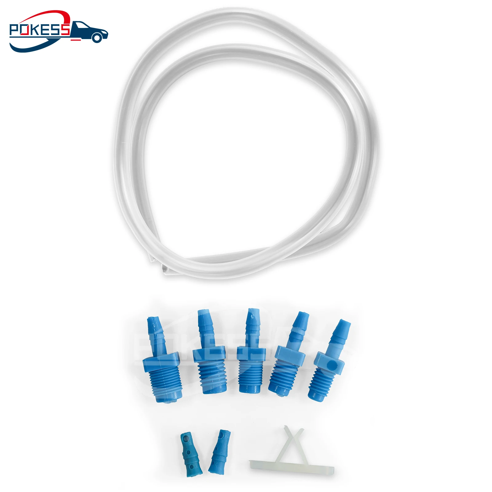 13999 Master Cylinder Bleeder Kit . Hose, Clip, And Sae And Metric Fittings Universal Fit