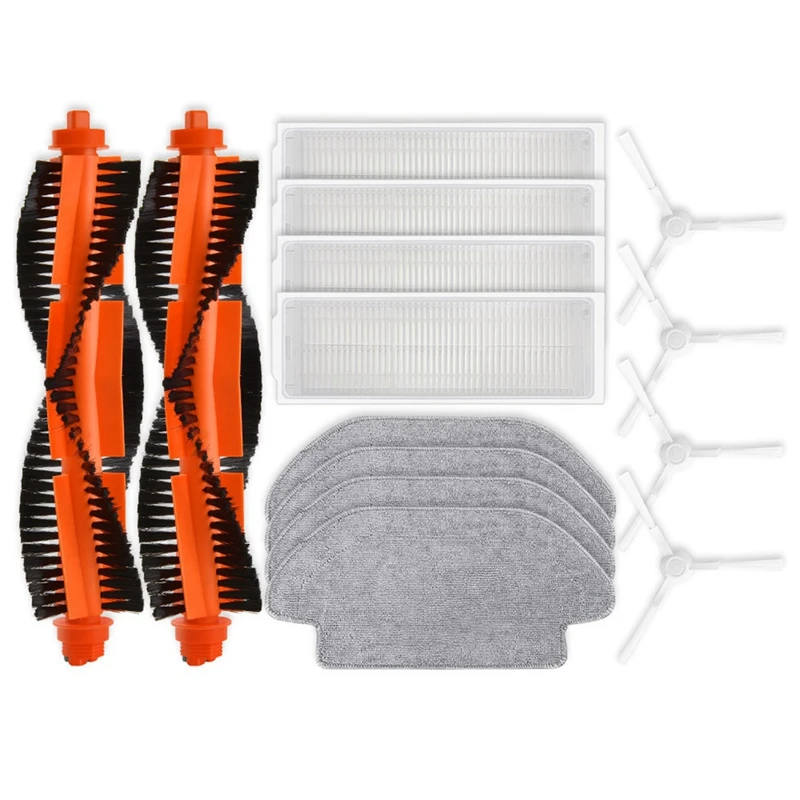 

For Genio Laser L700 Robot Vacuum Cleaner Replacement Parts Main Side Brush Hepa Filter Mop Cloth Parts Kits