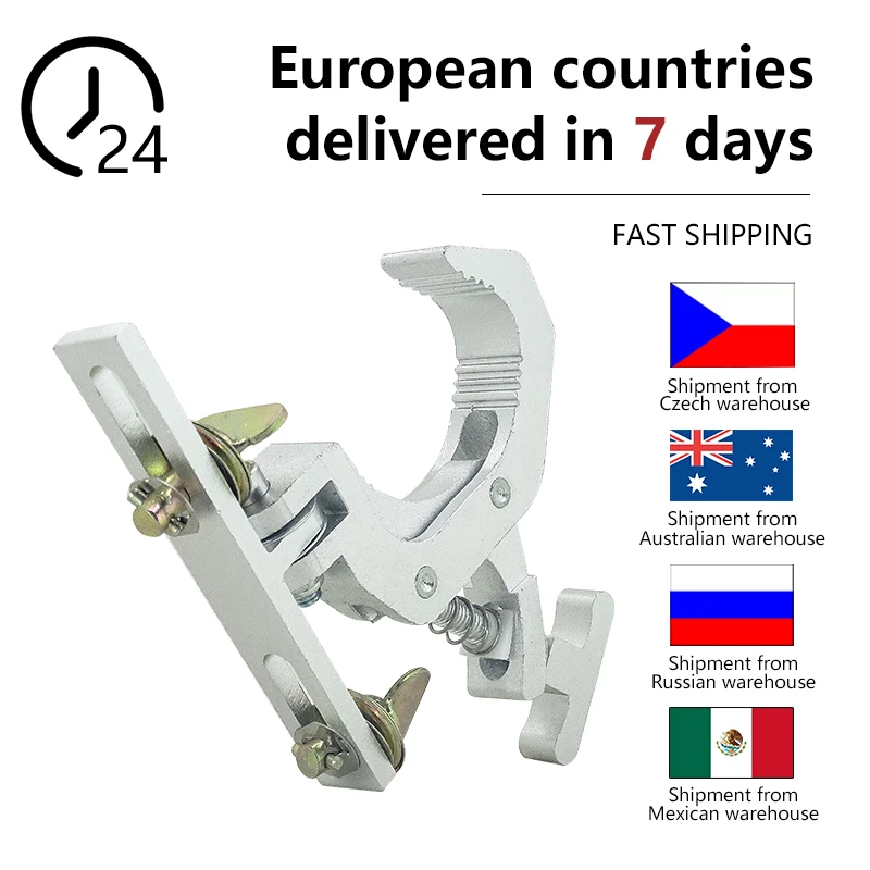 

2-6 pcs Special Lamp Hook for Moving Head Light With a Load-Bearing Capacity of 150KG Suitable for a Pipe Diameter of 38-55MM