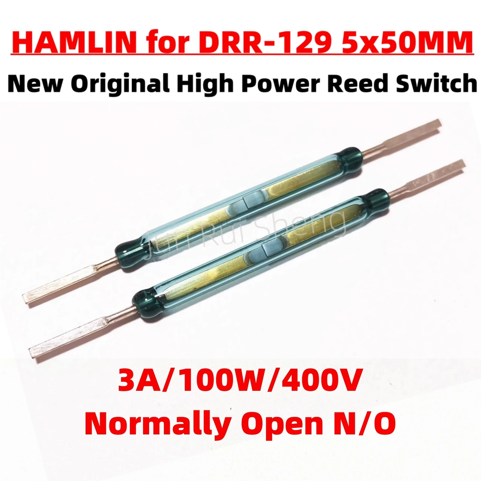 1/10/50PCS HAMLIN DRR-129 High Power Reed Switches 5*50MM Normally Open N/O 3A100W 400V Magnetic contact Switch Induction Sensor