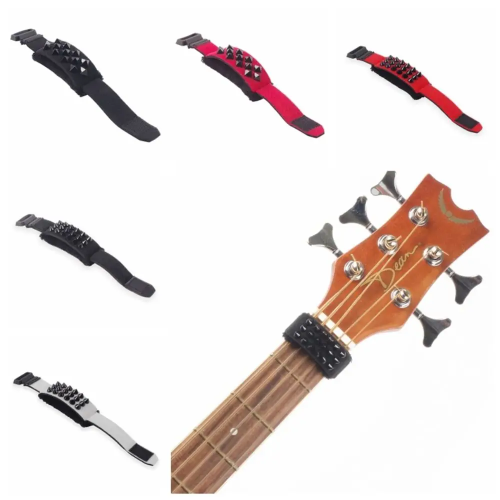 

Eliminate Noise Fret Wrap Guitar Easy To Install Noise Damper Guitar Beam Tape Silent Adjustable Noise Damper Muter Wraps