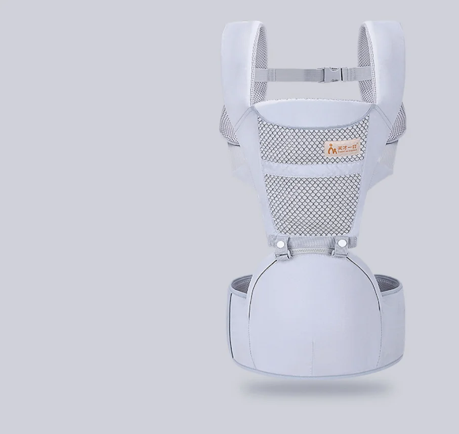 Portador de cinto ergonômico com fezes na cintura, mochila canguru, assento de quadril para recém-nascido, envoltório de sling infantil, multifuncional, 0-48 meses