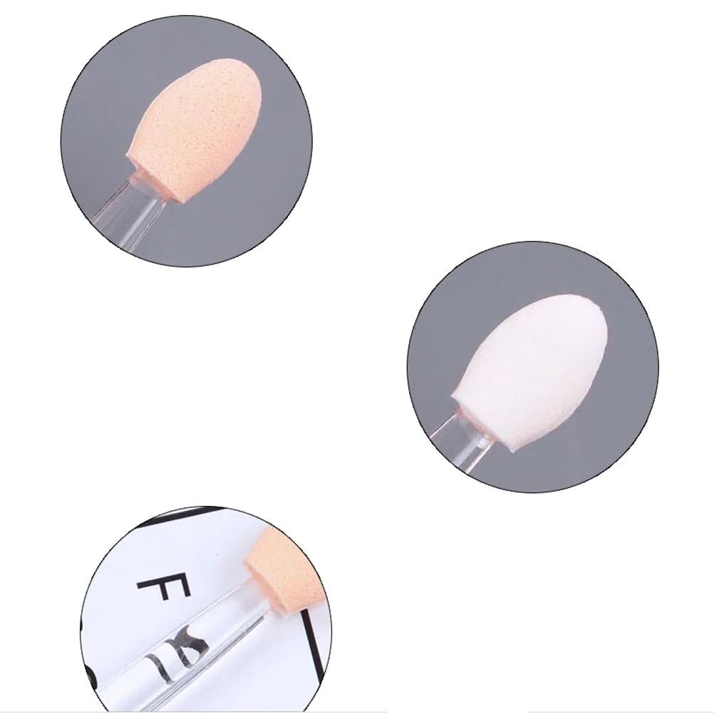 

30Pcs Double-Headed Eyeshadow Brush Set Sponge Tipped Tools for Natural to Dramatic Eye Looks Parties Festivals