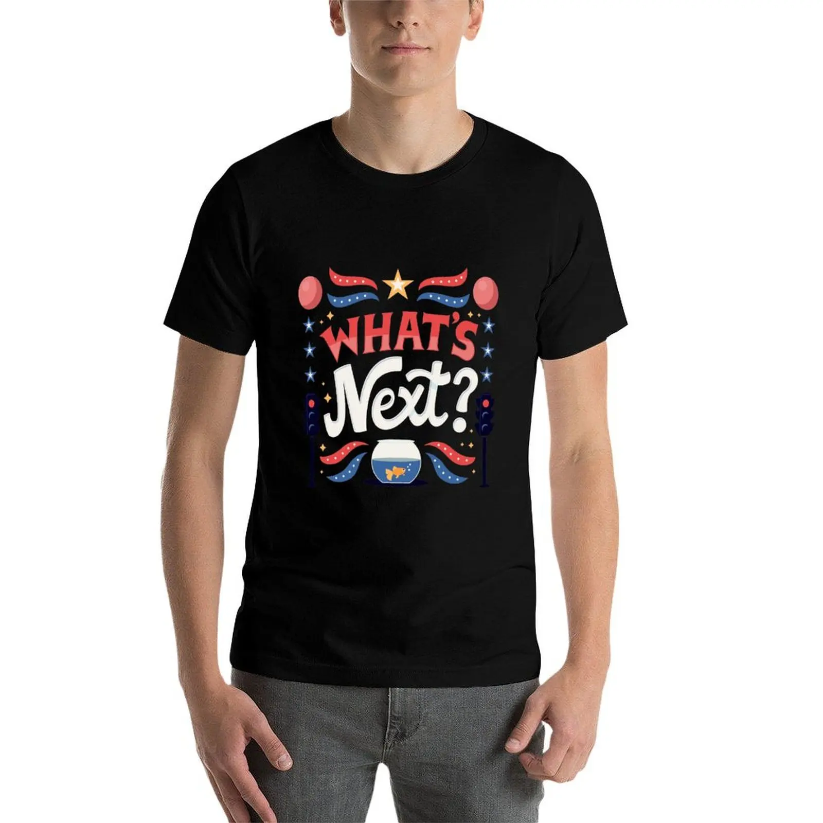What's Next? T-Shirt blanks blacks essential t shirt cute tops clothes for men image 4