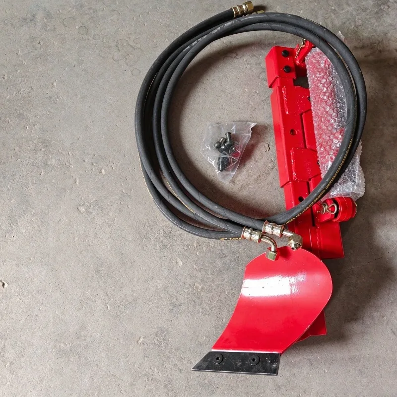 Manual & Hydraulic Reversible Ridger Plow Side Throwing Plow For Rotary Tiller Mud Machine Farm Modification