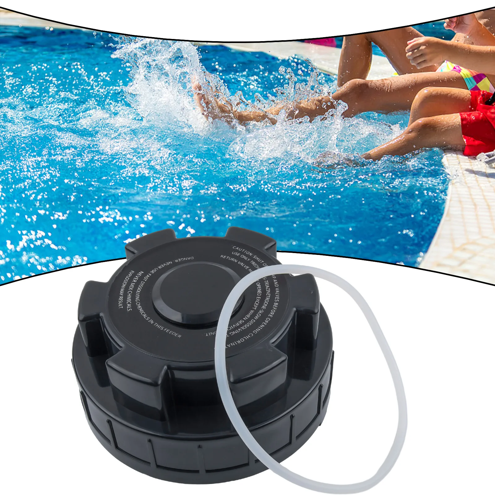 For Hayward CL200 CL220 Chlorinator Cover Cap Lid Replacement For For Pool Chlorinator Parts with Leak Prevention