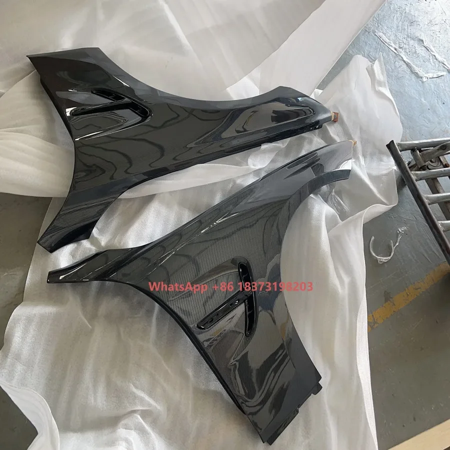 Real Carbon Fiber Fenders for F32 F36 Upgrade Direct Bolt-On Replacement M4 Style F32 Carbon Fender