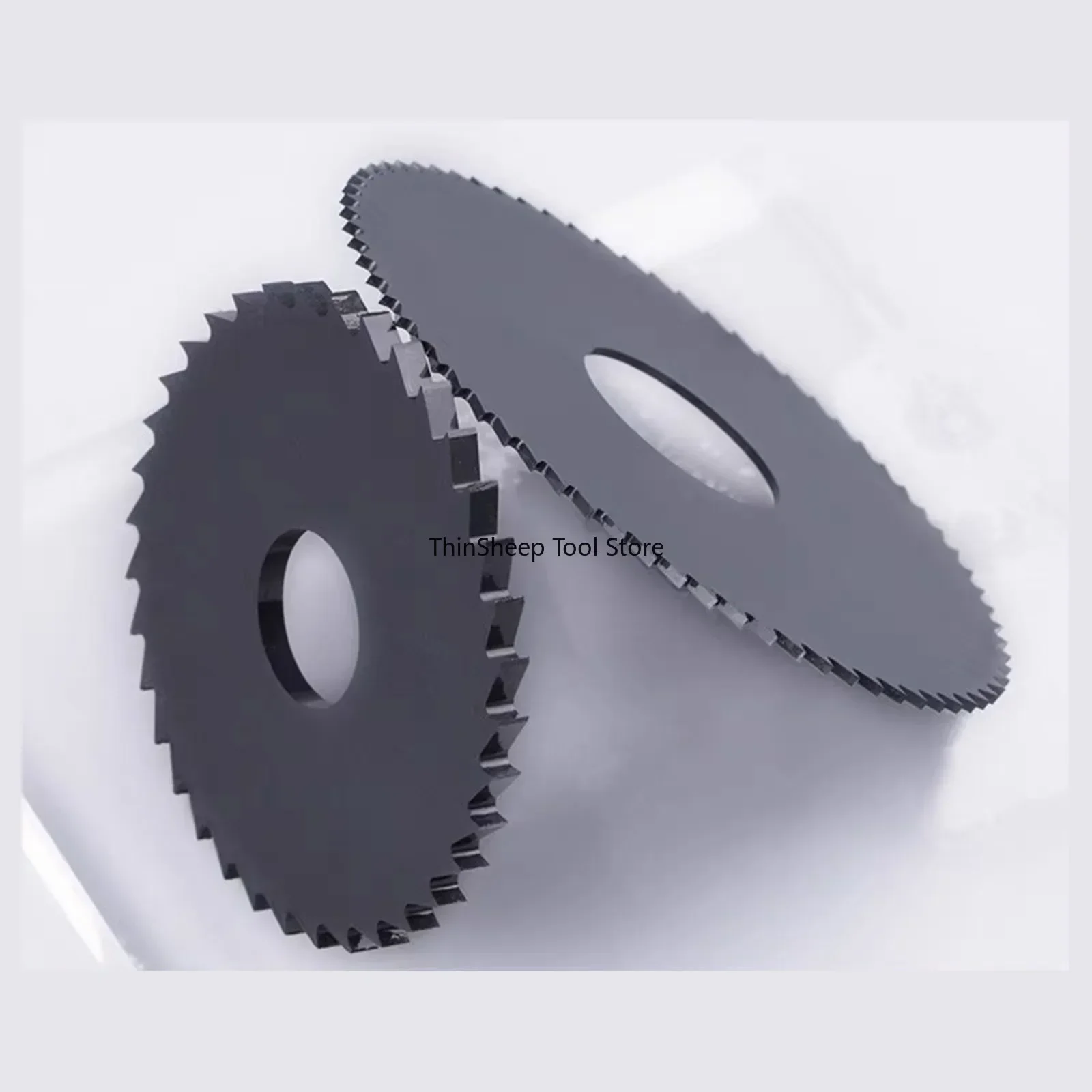 75/80/100mm 5pcs HSS Circular Saw Blade Disc Black Nitride Coat Milling Cutter Multipurpose Slitting Slotting Copper Aluminum