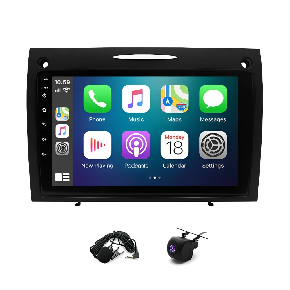 

9 Inches Android 13 Car Carplay Radio GPS NAVI Stereo Compatible for Mercedes Benz SLK 2004-2010