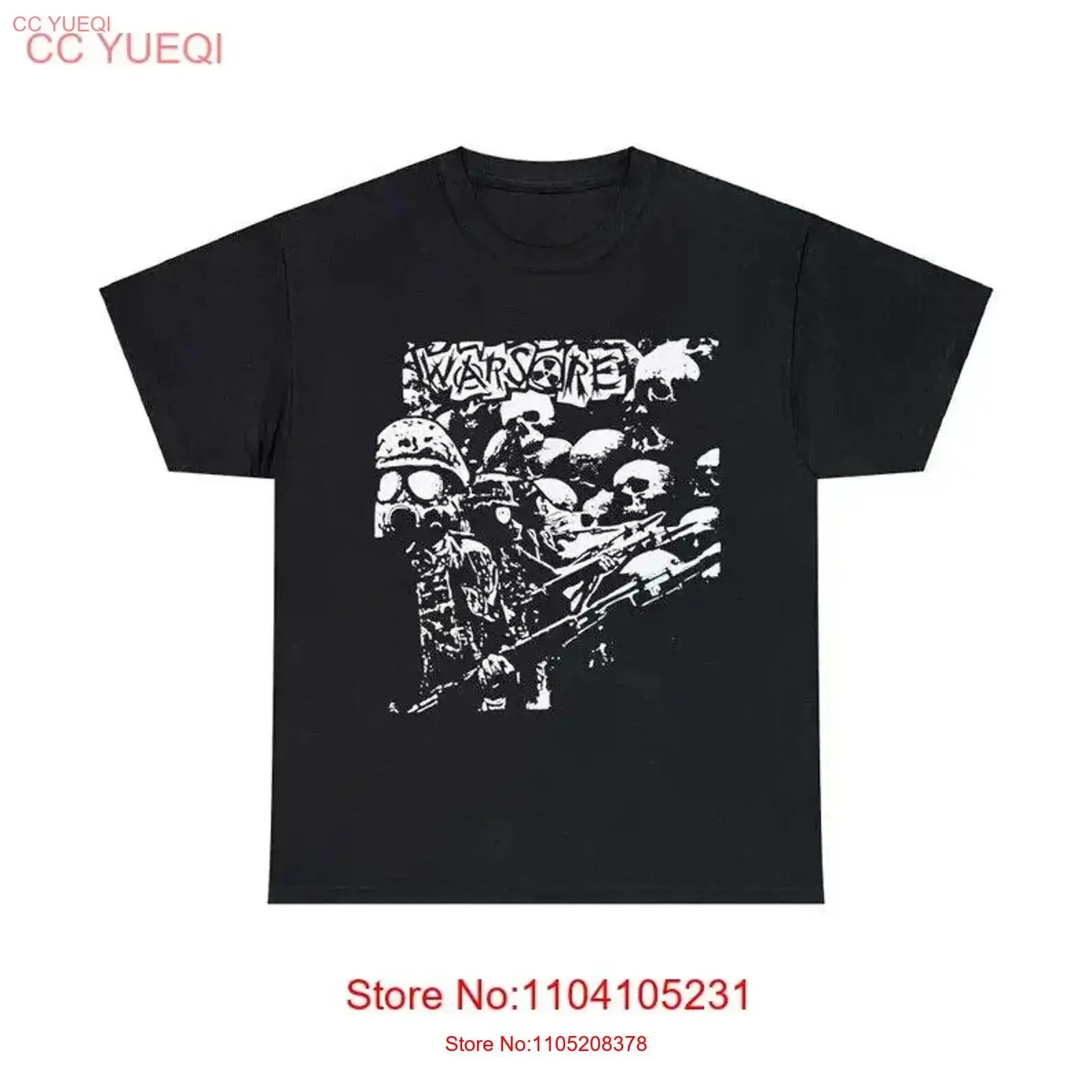 تي شيرت Warsore Grindcore تي شيرت عتيق Godstomper Chulo قسطرة التدهور Sordo عتيق مغسول أنيق مريح غير رسمي