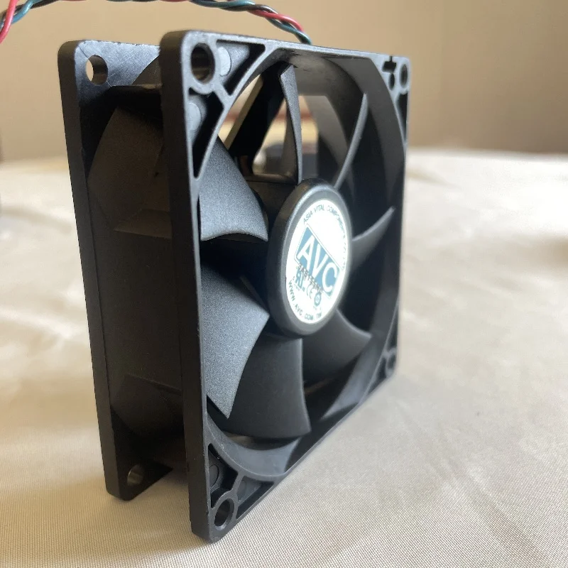 DL08025R12U Wentylator 80x80x25mm DC12V 0.50A 4-Pin 4-Wire 8025 wentylatory osiowe