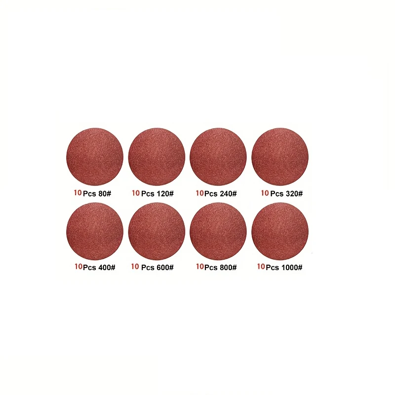 83 Pcs 1 Inch Red S…