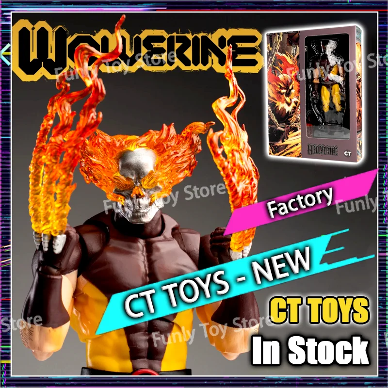 In Stock Ct Toys Hellverine Figure Wolverine Mafex 096 138 X-Men Anime Action Figure Figurine Statue Model Customized Gifts Toys