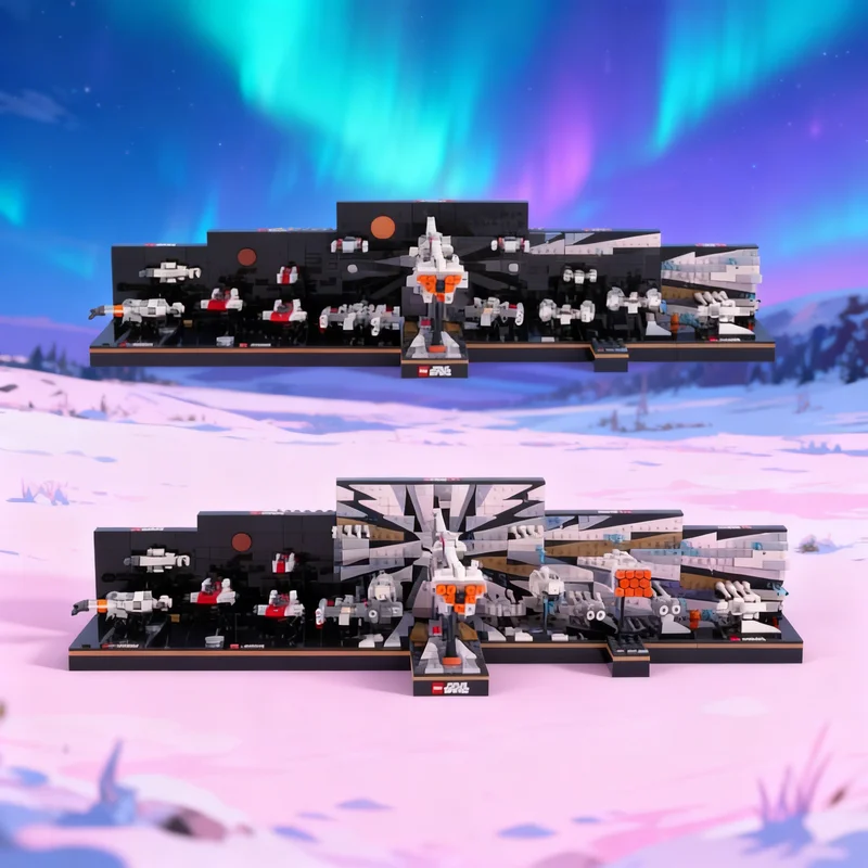 

2948pcs MOC Episode VI Micro Diorama Jump Into Star Battle UCS Model Building Blocks Architecture Toy Christmas Gifts Brick Kids